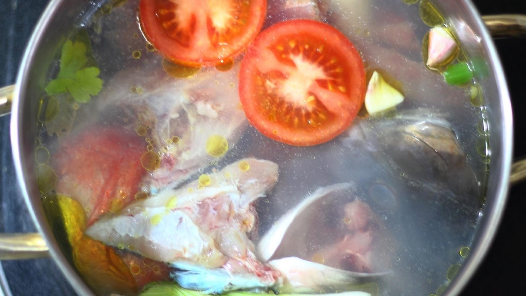 Pescado a la gallega Fumet