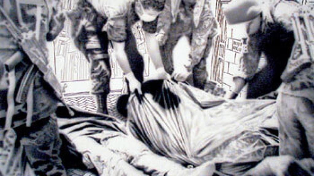 Image: Pablo Alonso, el friso de la barbarie