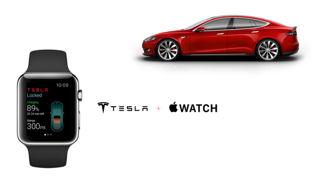 tesla apple watch 1