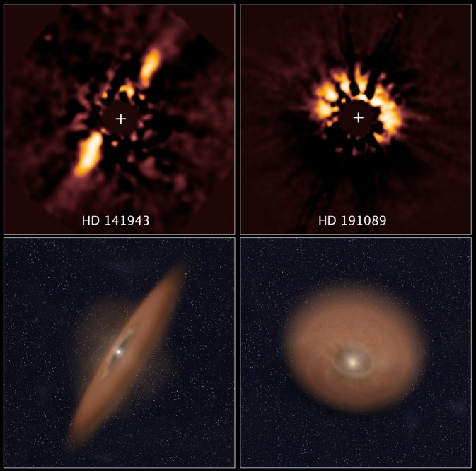 Sistemas planetarios hubble