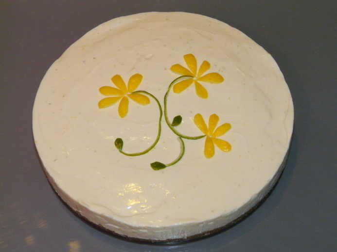 Tarta de Limon y queso