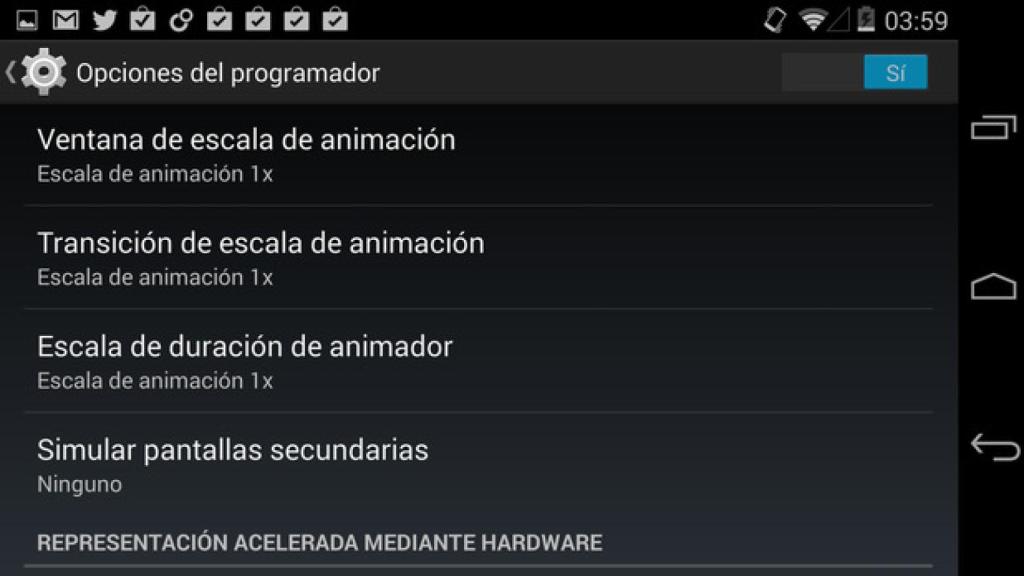 Este pequeño truco no hace tu Android más rápido, aunque lo parezca