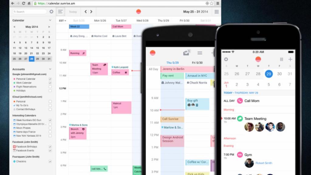 Microsoft compra Sunrise Calendar por 100 millones de dólares