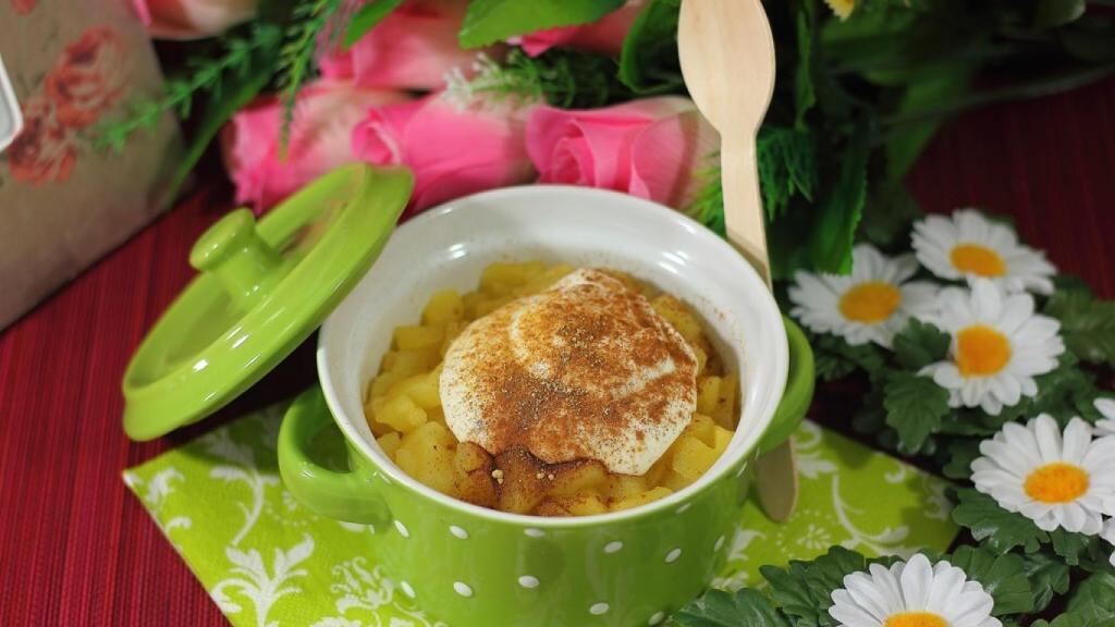 Compota de manzana rápida