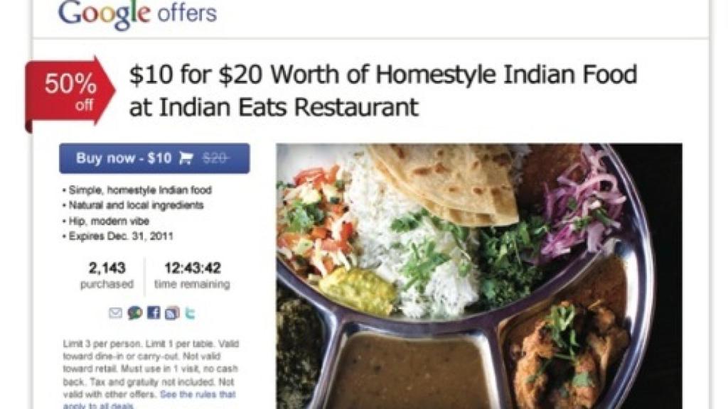 Google Offers – El servicio de cupones de Google