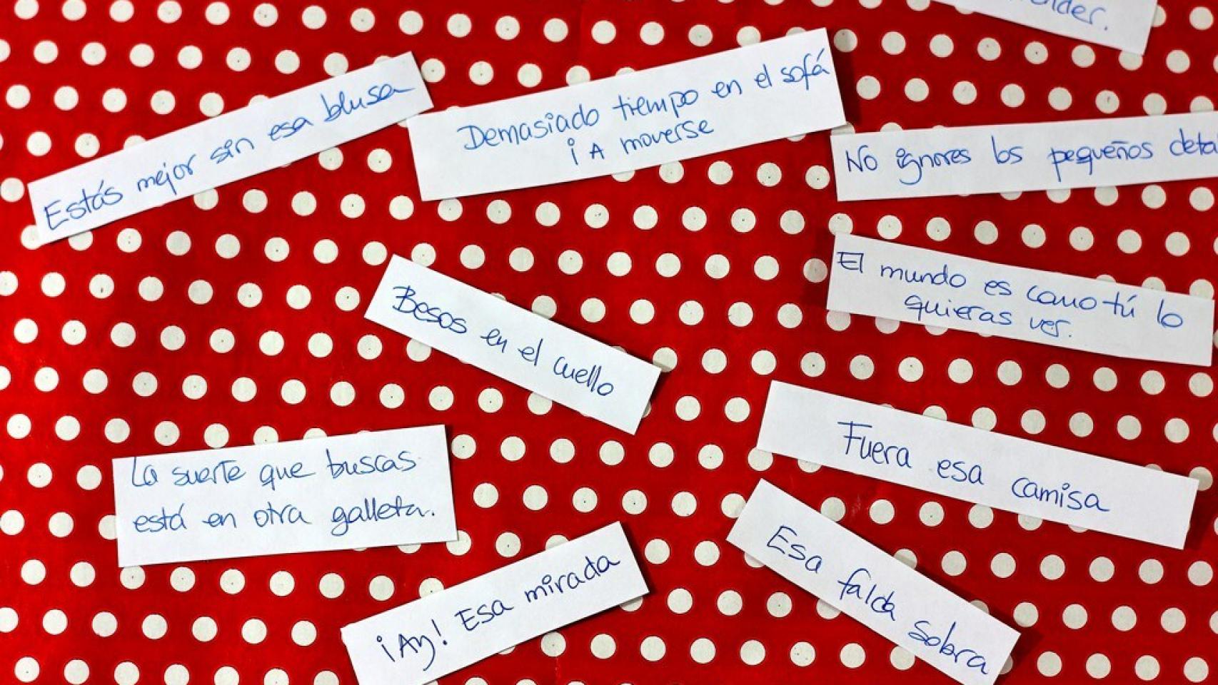 Galletas de la fortuna Mensajes