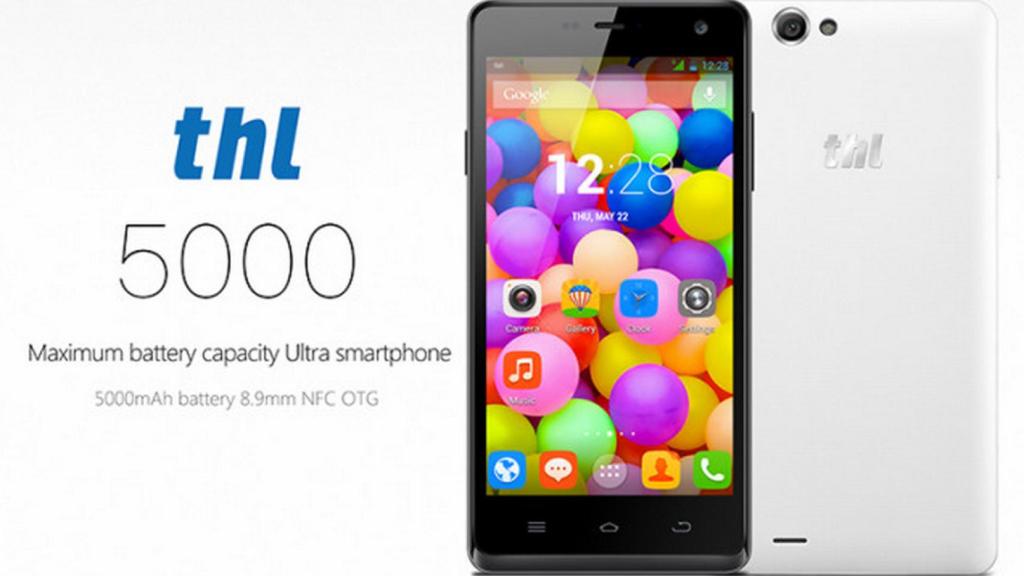 Eton Thor, el smartphone de 5″ con 5000mAh de batería y sólo 8.9mm