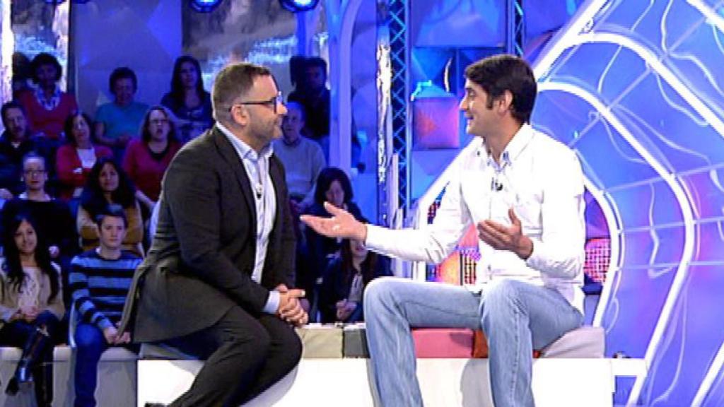 Jorge Javier Vázquez y Jesulín de Ubrique en 'Hay una cosa que te quiero decir'