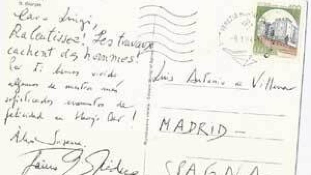 Image: Las cartas de Gil de Biedma