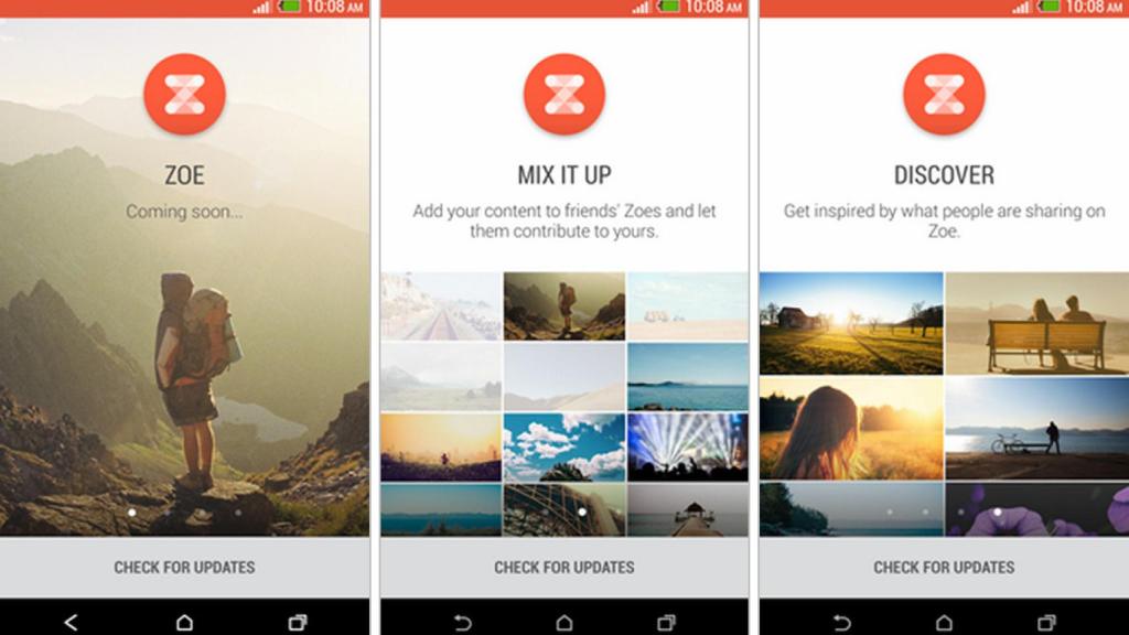 Zoe Camera de HTC también estará disponible para todos los Android