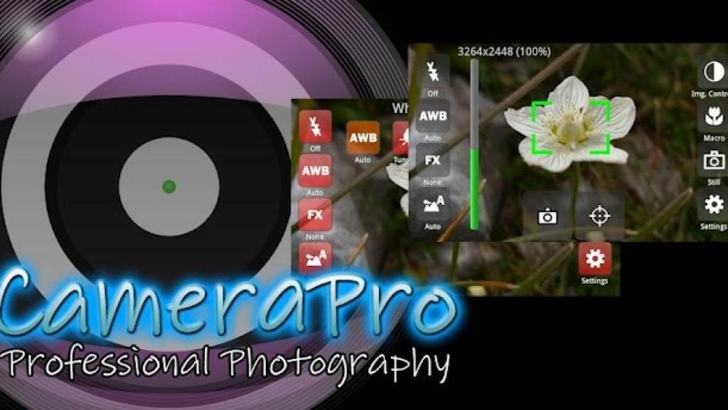 CameraPro (antiguo CameraX): se rediseña totalmente añadiendo suculentas mejoras