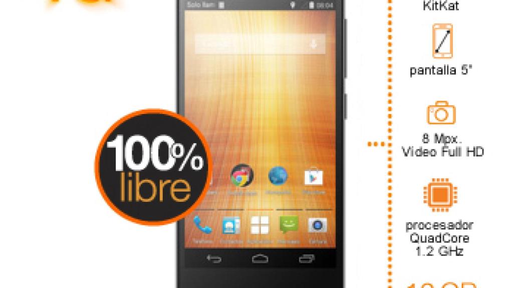 Orange Rono, un gama media 4G muy equilibrado por 179€