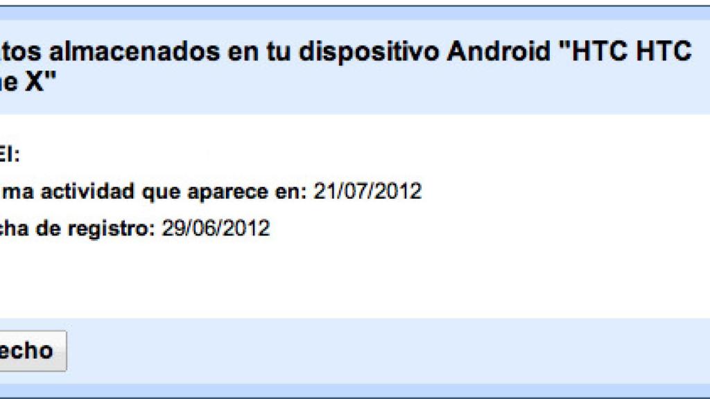 El Panel de Control de Google muestra tus dispositivos Android y los backup de tus apps