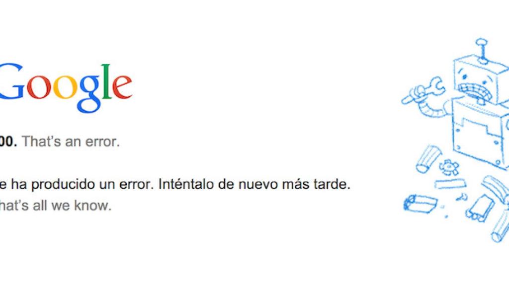 Hangouts, Drive, Google+ y los contactos de Gmail están caídos [Actualizado]