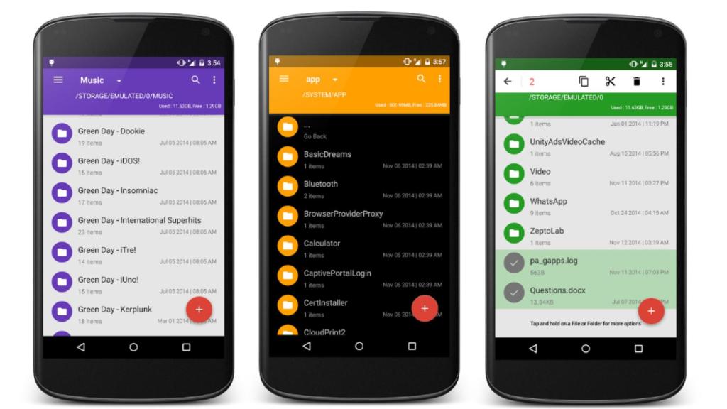 Amaze File Manager, un nuevo explorador muy ligero y con elementos Material Design