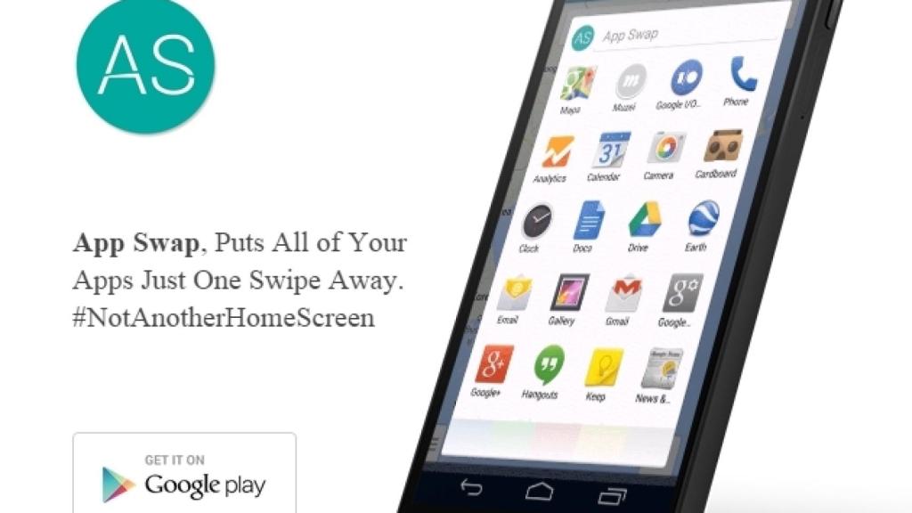 App Swap: tus aplicaciones a sólo un gesto de distancia