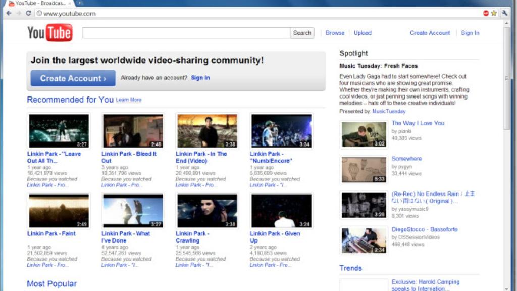 Chrome a toda pantalla