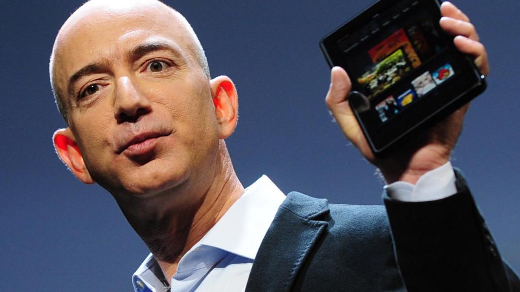 Jeff Bezos, CEO de Amazon.