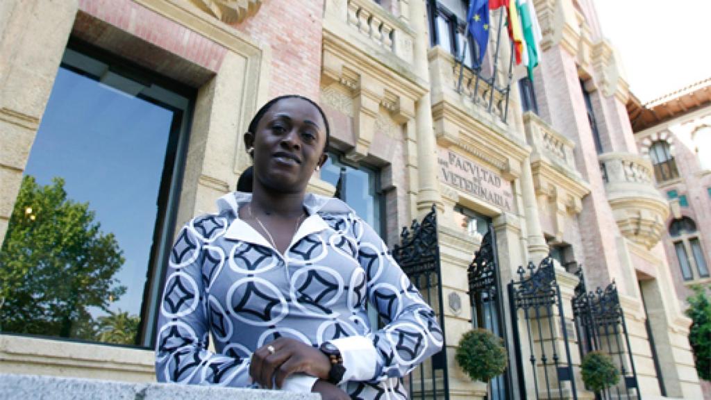 Image: La periodista Caddy Adzuba, Premio Príncipe de Asturias de la Concordia 2014