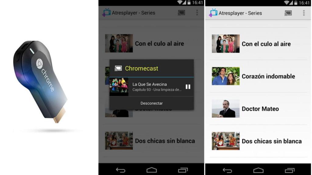 Casteando: reproduce Atresplayer, Mitele y más canales a través de Chromecast en la TV