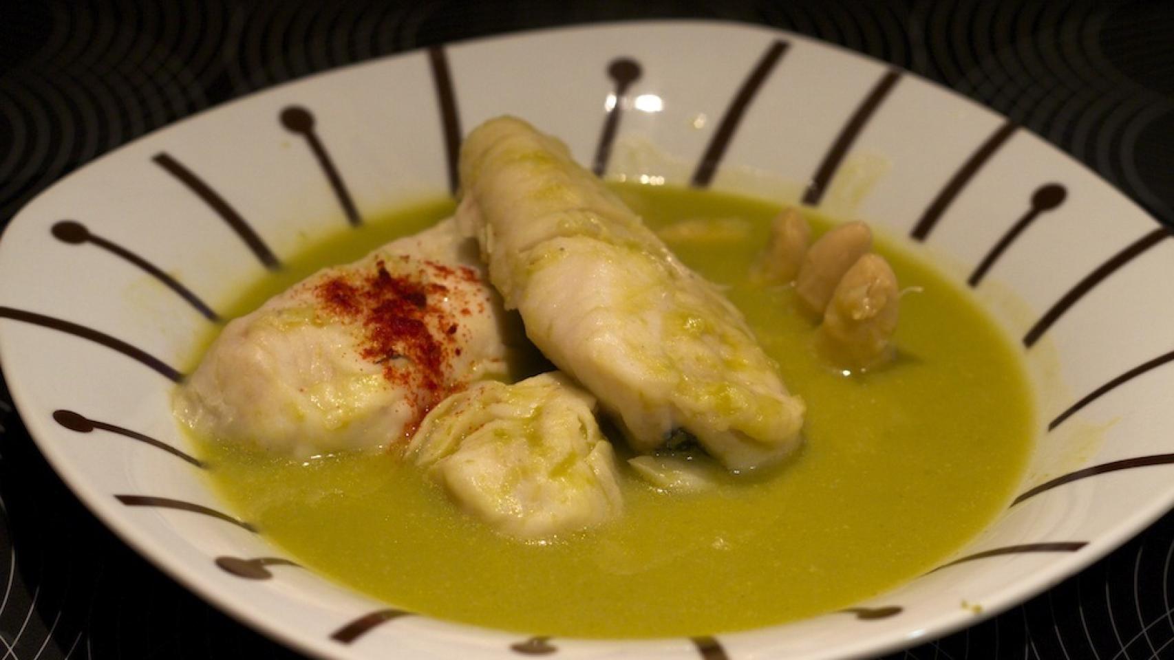 merluza en salsa verde