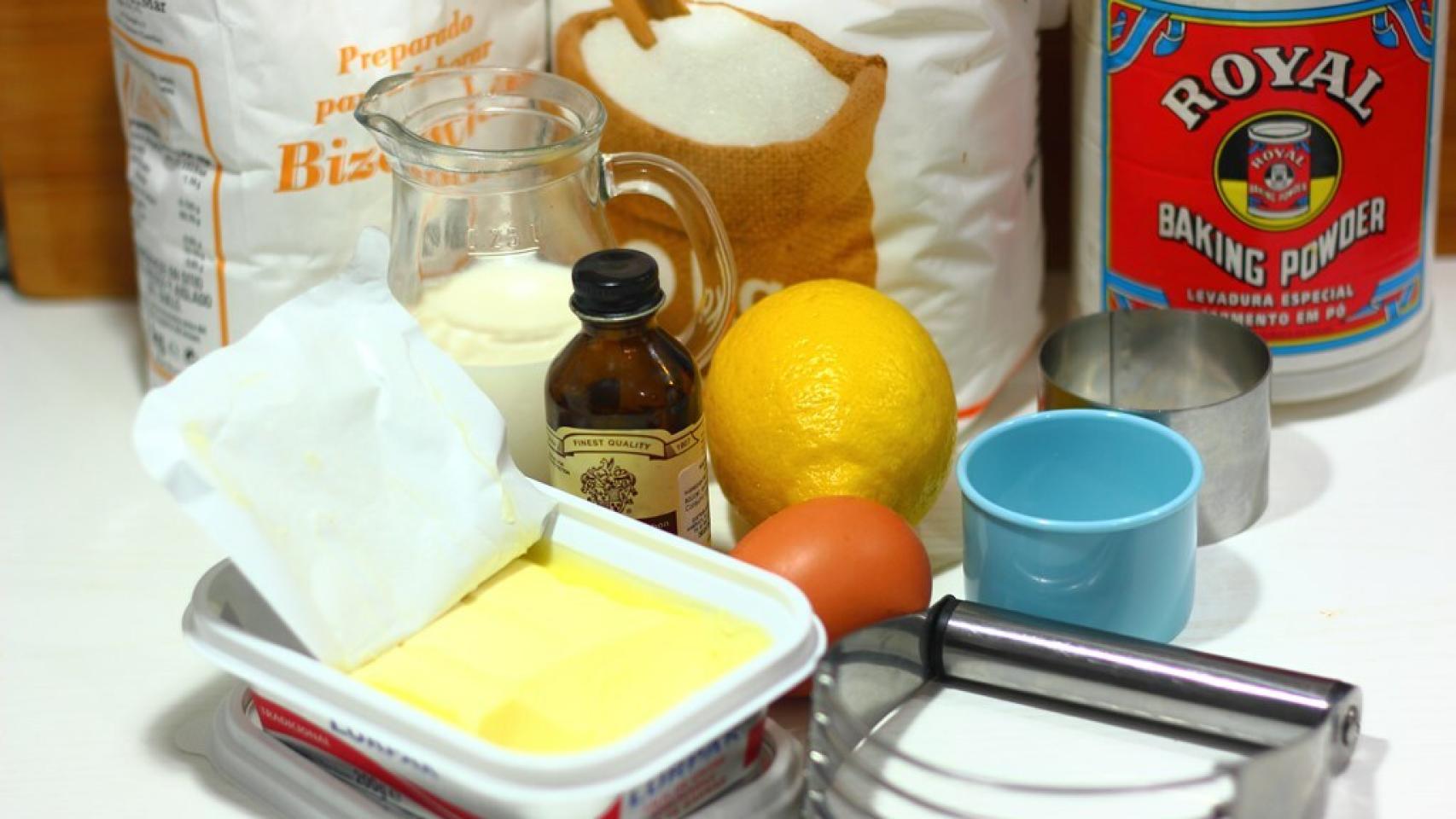 Scones ingleses Ingredientes