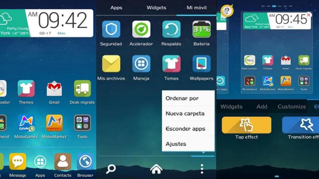MoboLive, un launcher divertido y personalizable para tu móvil Android
