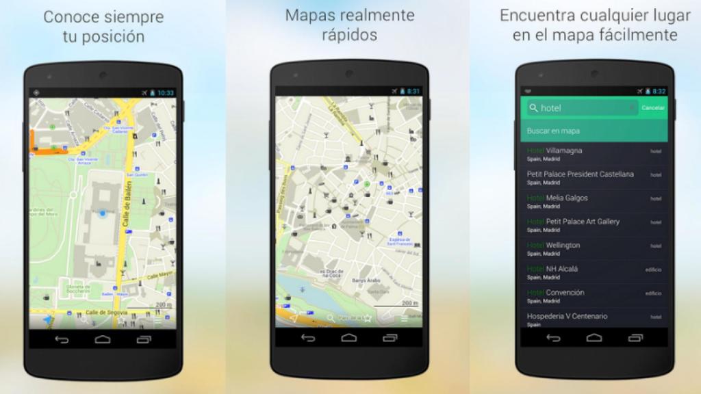 Consigue todos los mapas offline de Maps.me por 1.49€