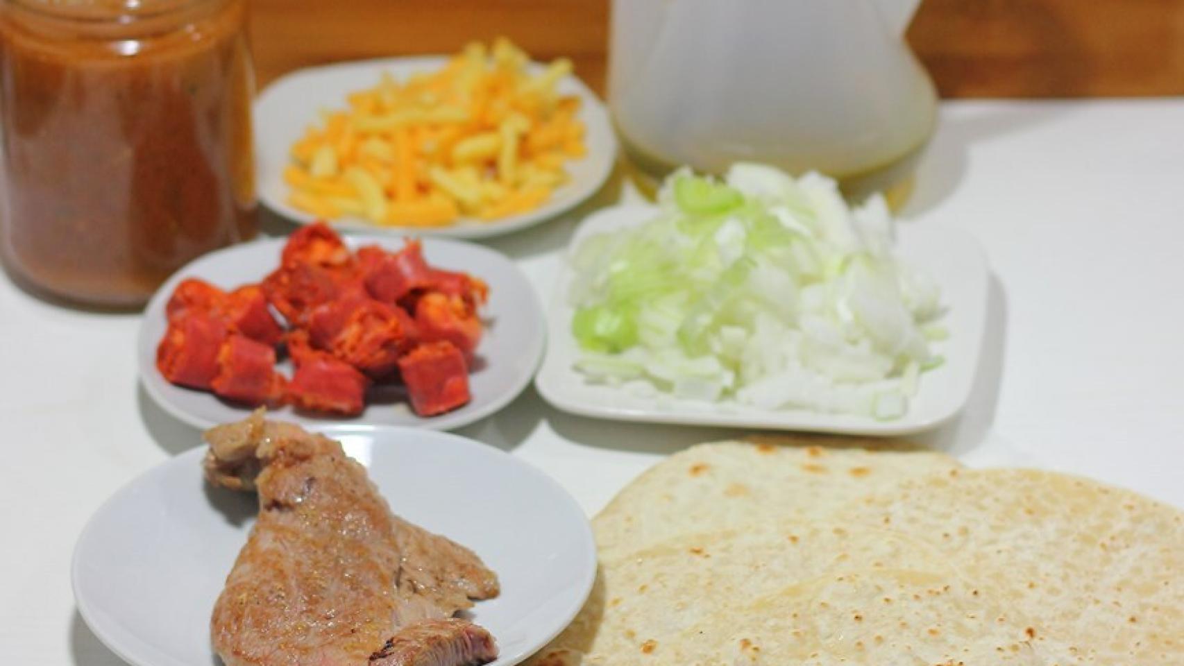 Enchiladas de carne fáciles Ingredientes