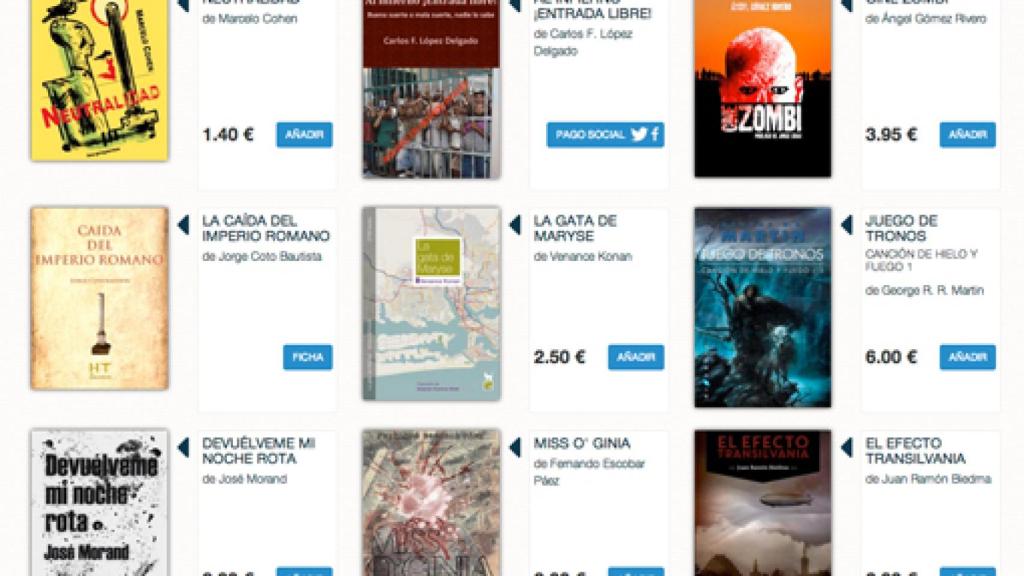 Image: Lektu, ebooks baratos y sin escudo anticopia
