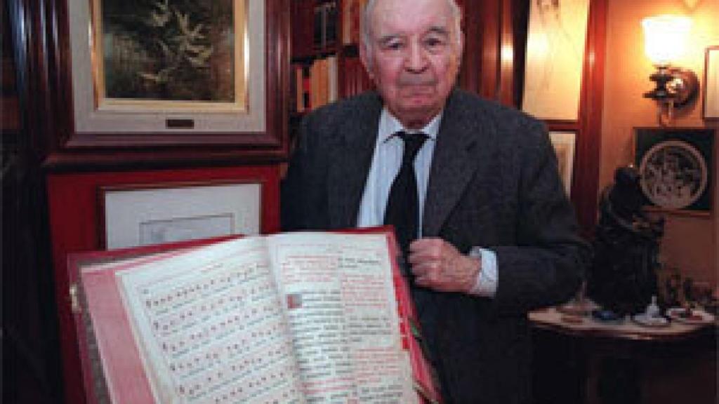 Image: Muere el gran filólogo Martín de Riquer