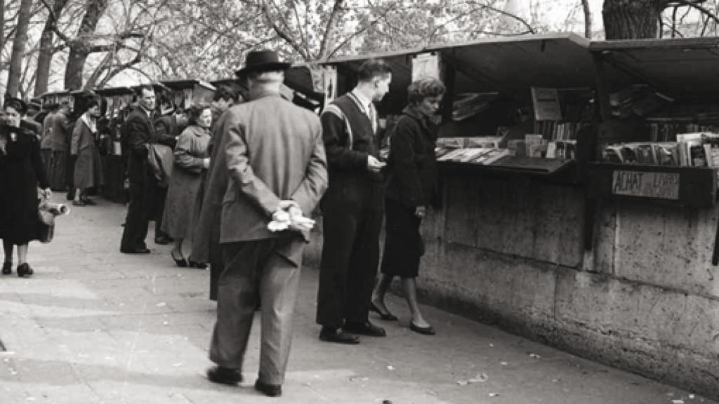 Image: La foto fija de los libros viejos