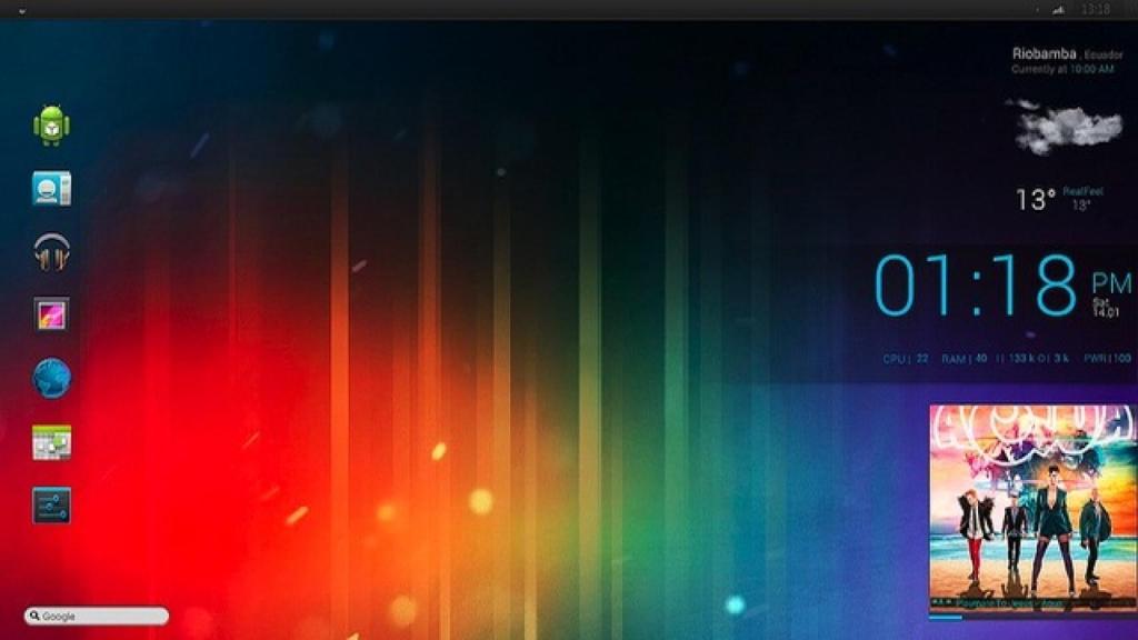 Ponle el aspecto de Android Ice Cream Sandwich a tu PC