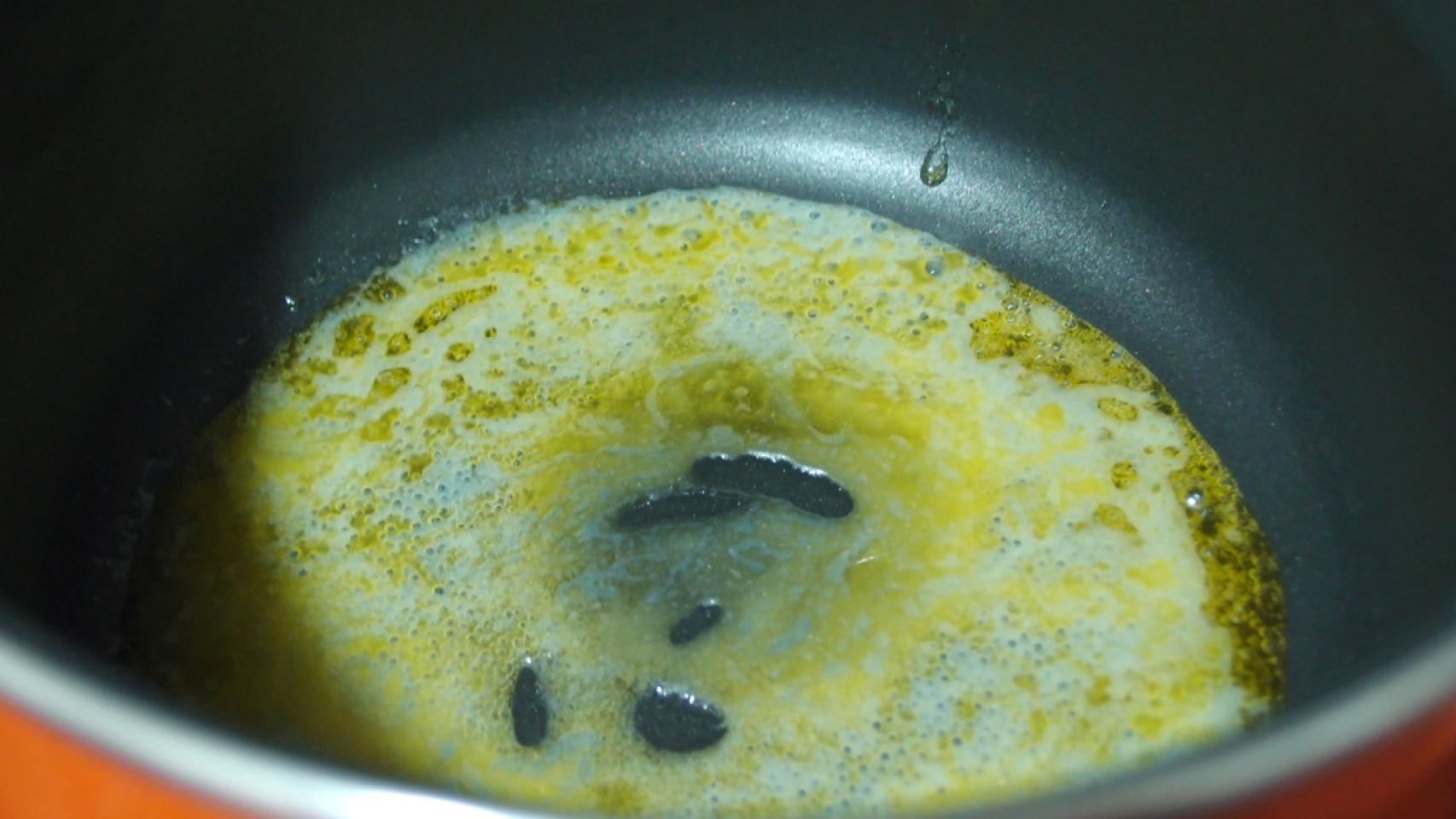 01 mantequilla derretida