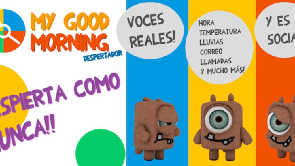 My Good Morning, el despertador que te informa con voz real