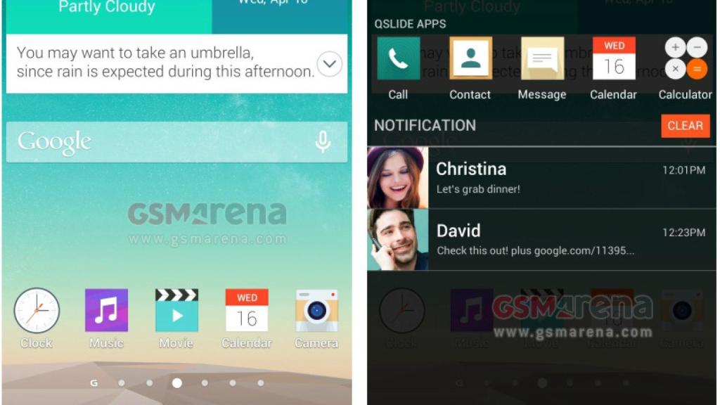 Así será la renovada interfaz del LG G3, Optimus UI