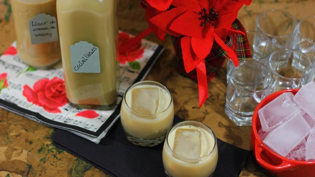 Licor casero de crema de whisky