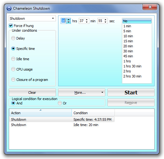 Chameleon-Shutdown-Details