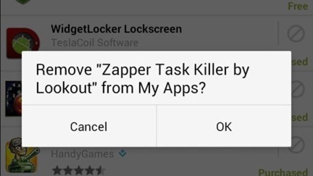 Descarga ya la nueva versión de la Play Store: Posibilidad de eliminar aplicaciones de la lista de aplicaciones