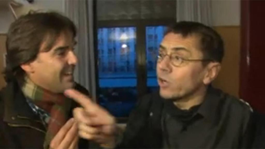 El encontronazo de Telemadrid con Juan Carlos Monedero: Mentís mucho