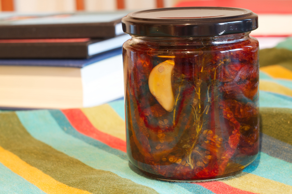 Tomates secos en aceite