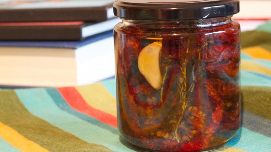 Tomates secos en aceite