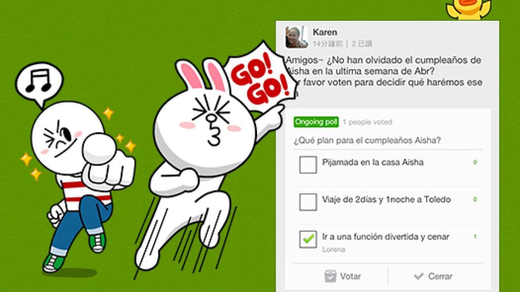 LINE Band, la nueva app que junta a tus amigos en grupos para comunicarte de manera privada