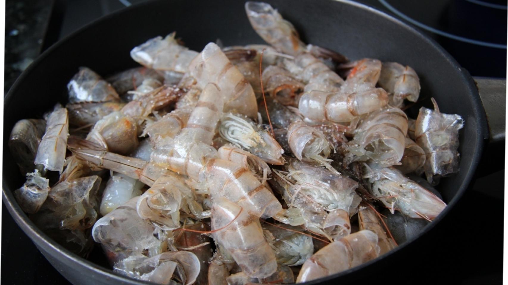 LANGOSTINOS EN SALSA DE WHISKY 1