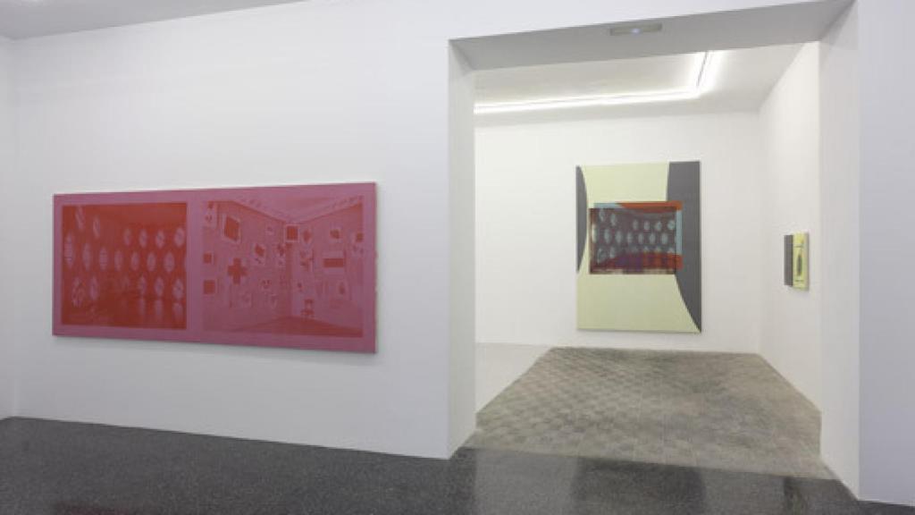 Image: David Diao, arquitectura del dolor