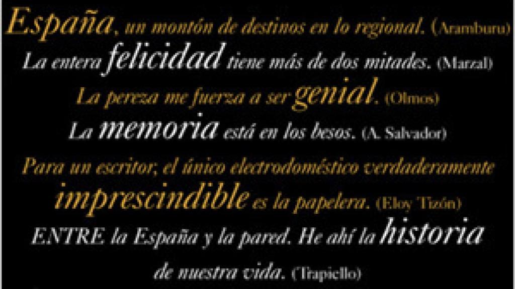 Image: Aforismos urgentes