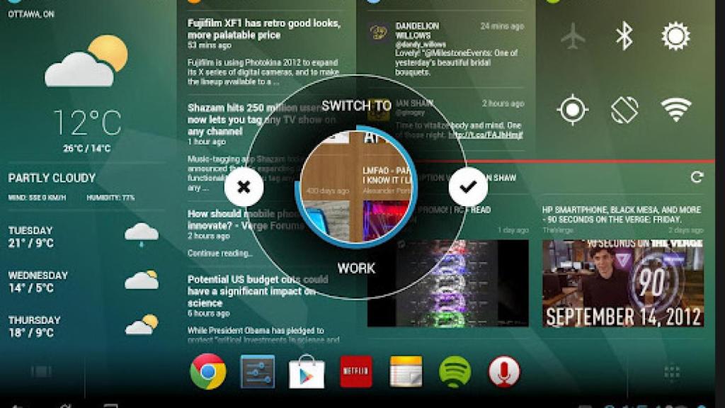 Chameleon Launcher para tablets ya disponible para todo el mundo