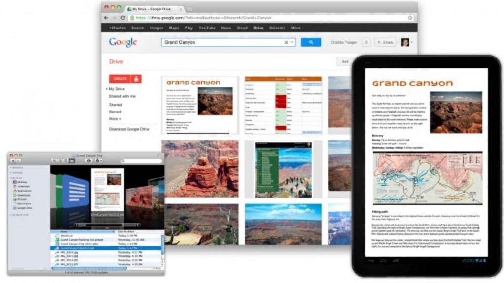 Google Drive, el disco duro en la nube, ya disponible