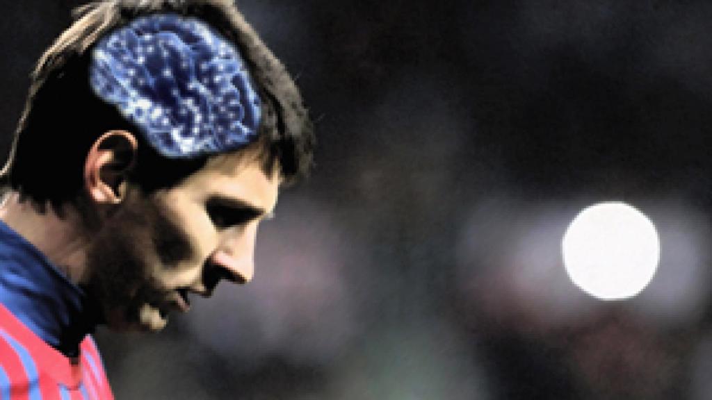 Image: El cerebro de Messi