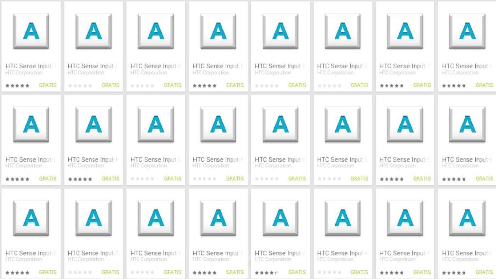 HTC sube a Google Play más de 40 packs de idiomas para el teclado de Sense